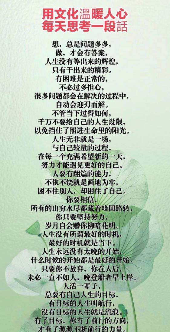 适合自我欣赏的文段-第1张图片