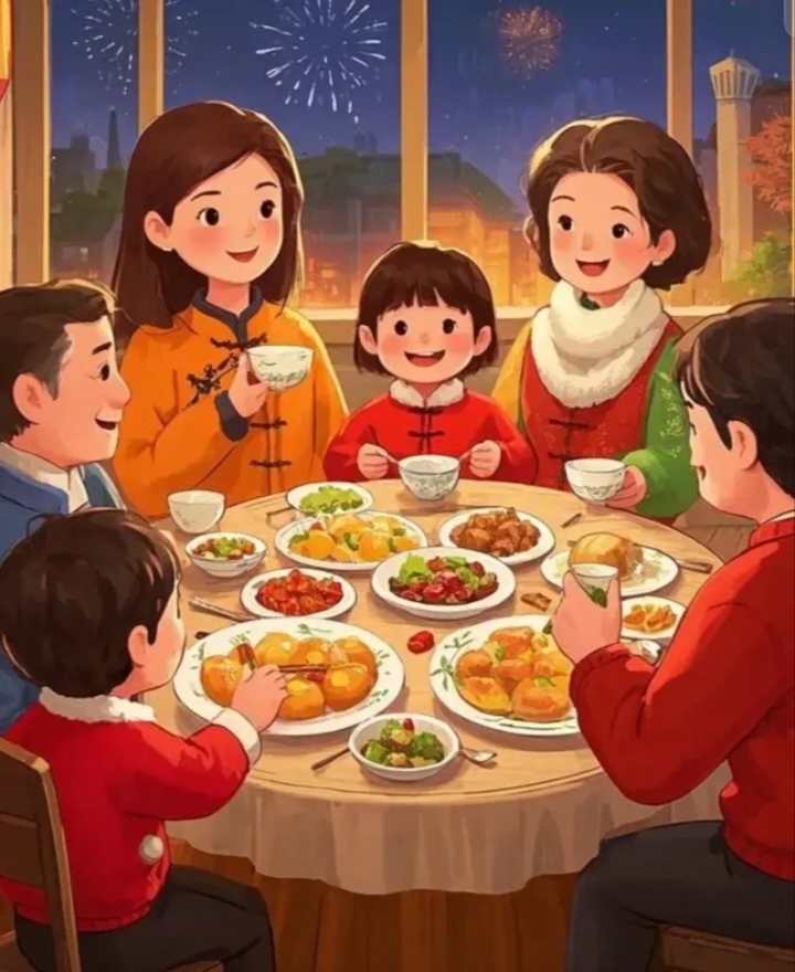 大团圆亲情一家人大团圆之歌，亲情一家人