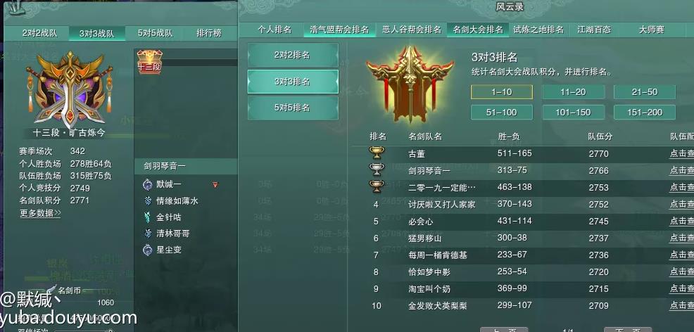 剑网3配置指南