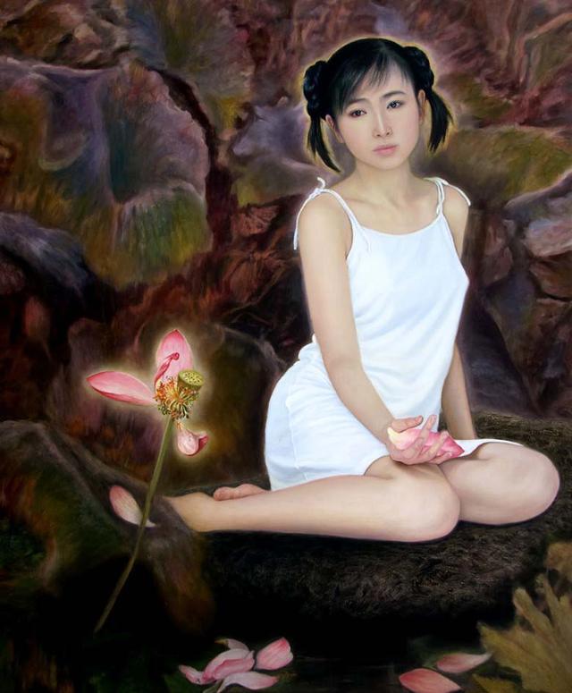 人体模特史话人体模特邓森，艺术与真实交织的美丽