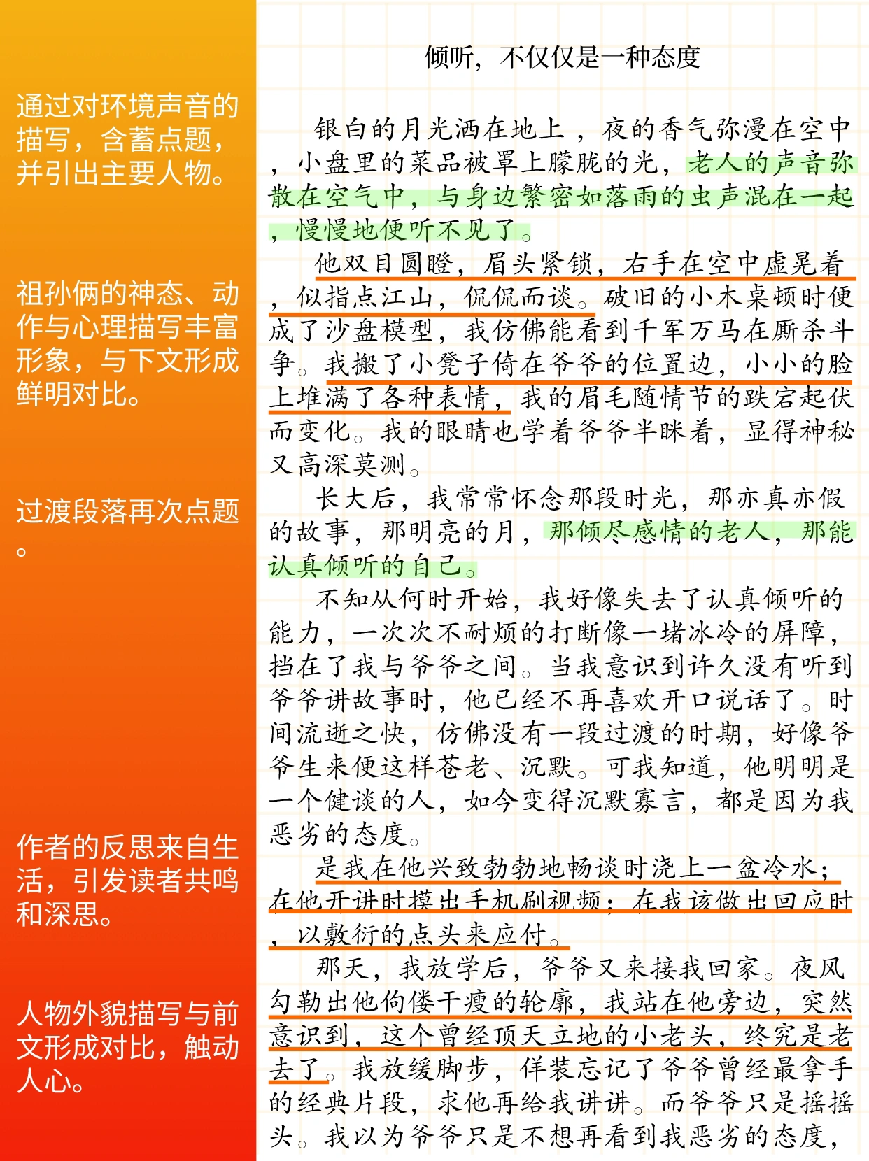 想听别人做的声音倾听他人之声，一种独特的体验