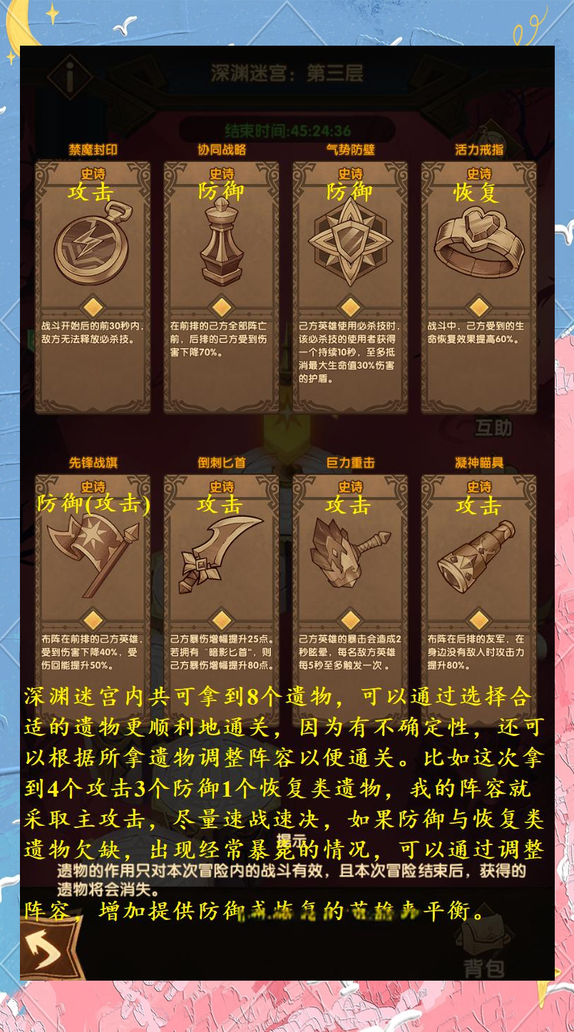剑与远征遗忘之境攻略大全剑与远征，遗忘之境攻略-第2张图片
