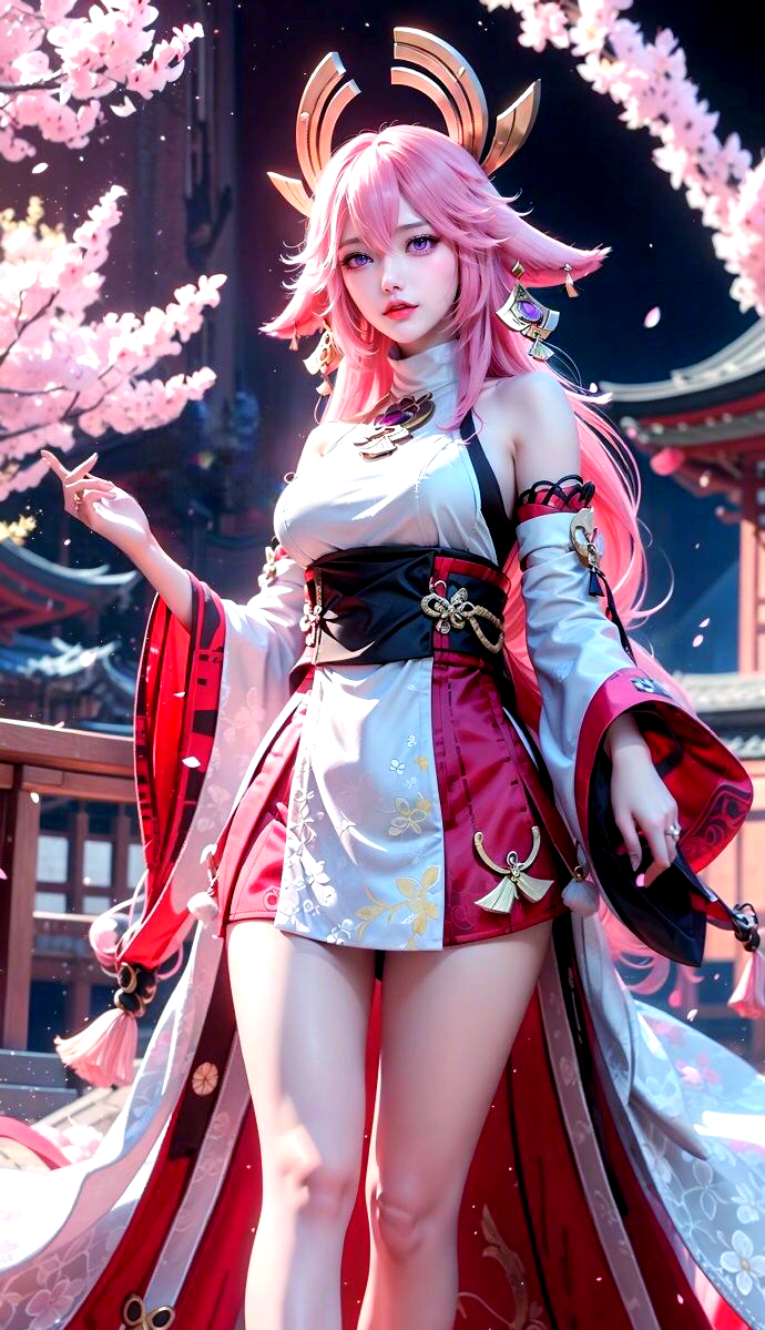 八重神子的奖励免费观看原神八重神子黄爽，魅力四溢，令人流口水的神秘存在