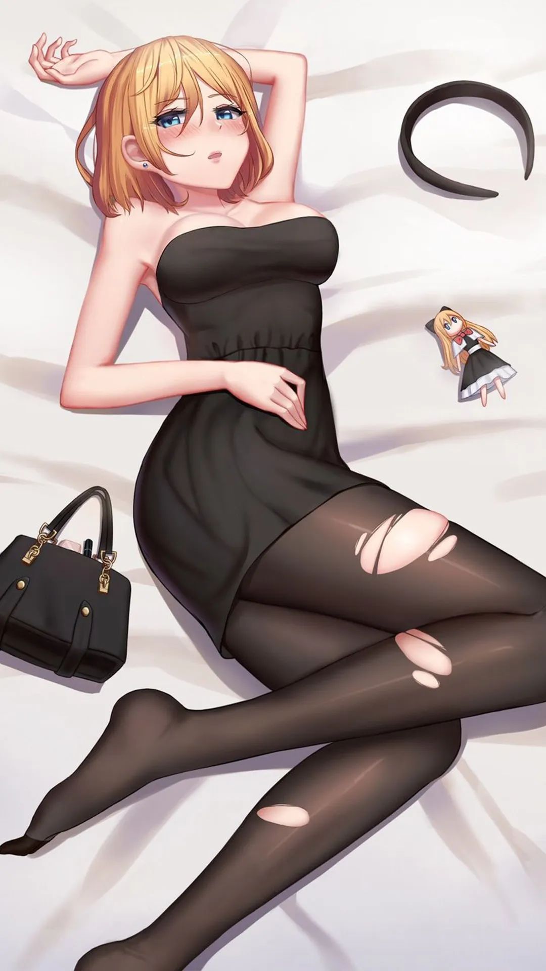 二次元美女开腿污裸体二次元美女，开腿之下的裸体之美-第1张图片