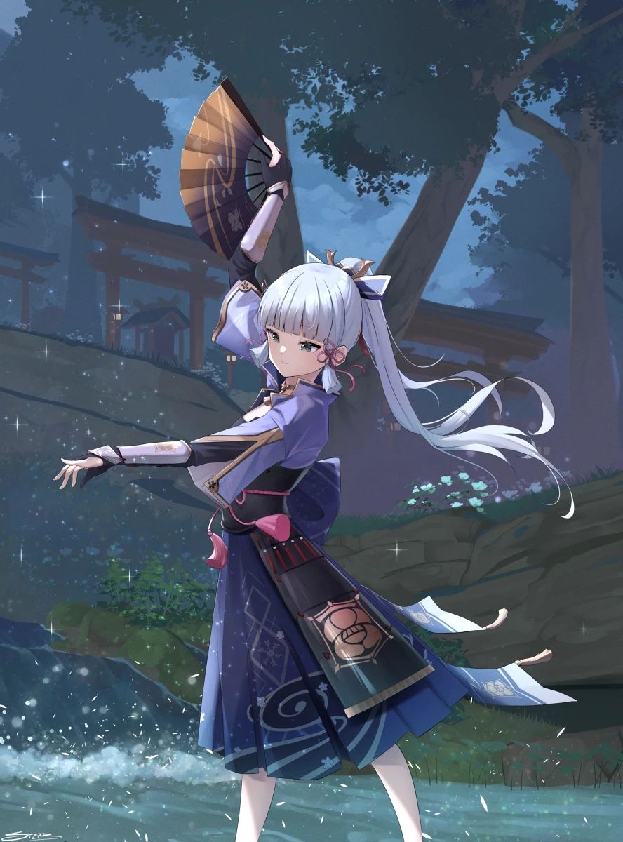 原神之梦，神里绫华的华丽篇章