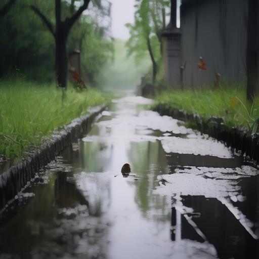 雨后初晴，几天不见，为何如此湿润