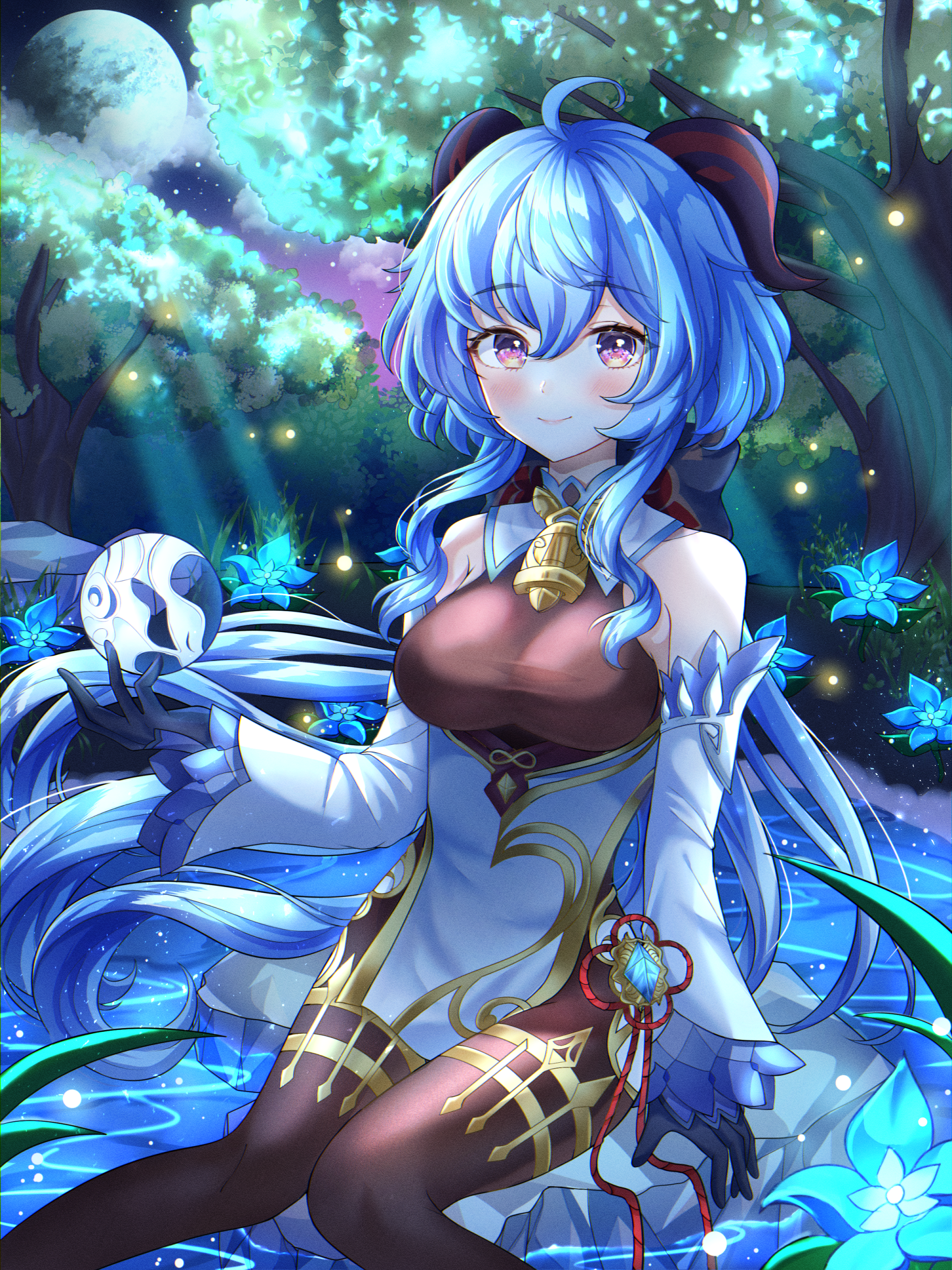 探索原神中的甘雨角色——ぱんぱん的魅力
