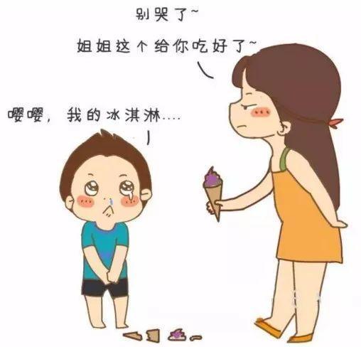 小孩半夜喂姐姐吃萝卜的温馨故事