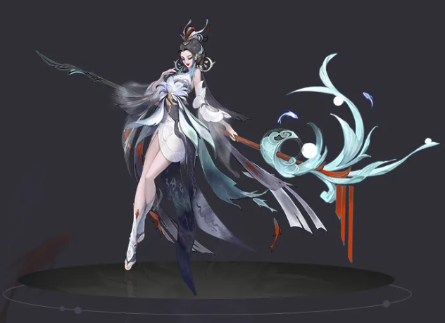 大乔新皮肤白鹤梁，优雅与神秘的完美融合-第2张图片