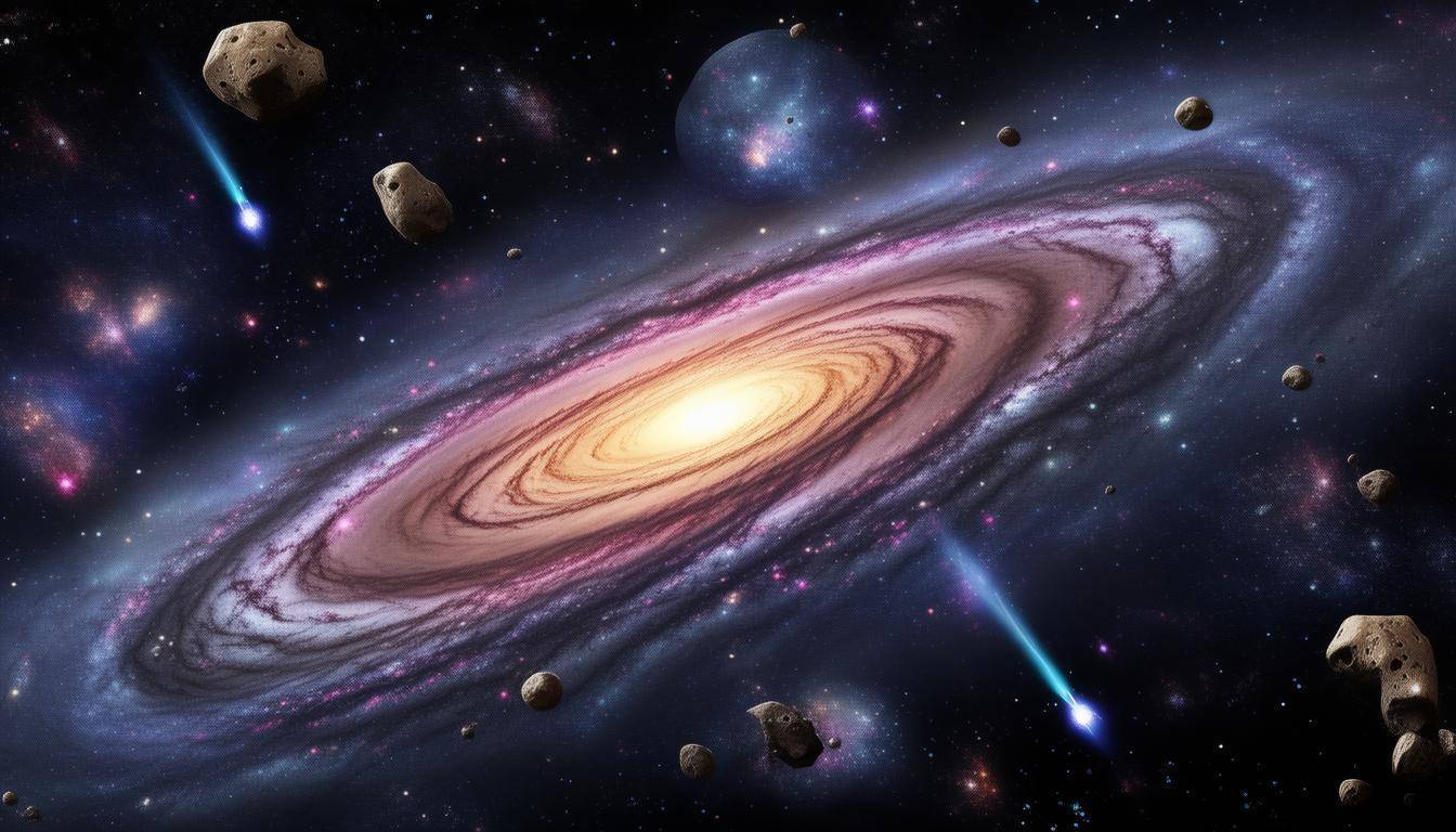 宇宙探险队宇宙探险之旅，探索未知的星辰大海-第3张图片