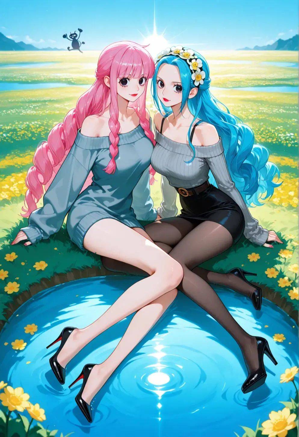 海贼王女人物女帝海贼王女帝娜美，一段不恰当的探索-第3张图片