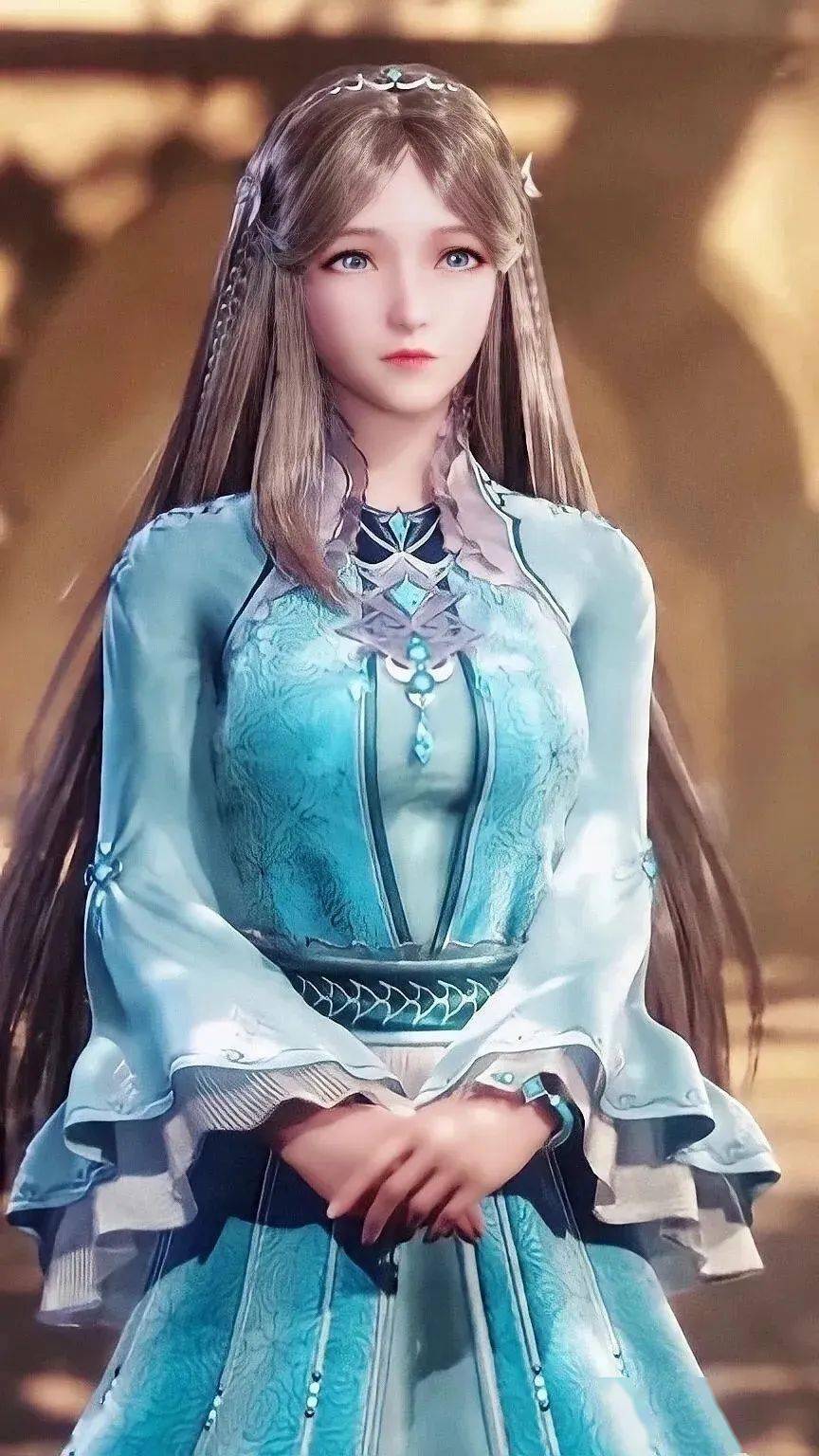 斗罗大陆宁荣荣去掉所有服装图片斗罗大陆宁荣荣的魅力，无关服装的独特风采