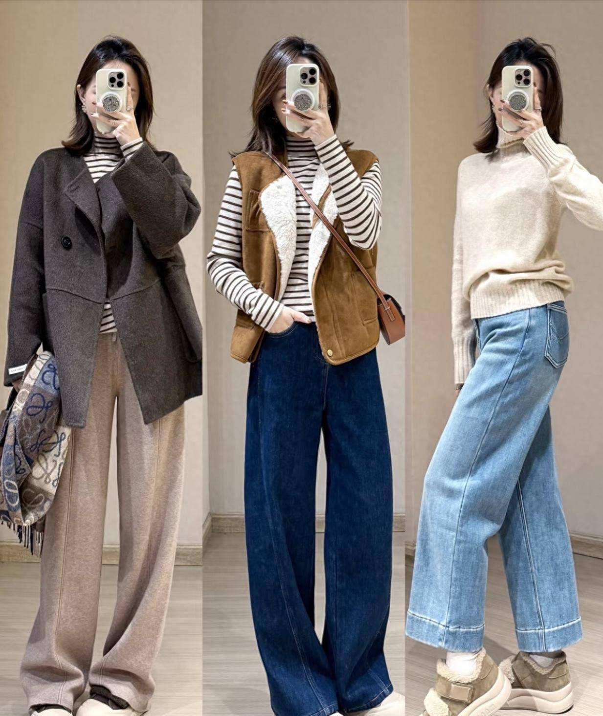 女生时尚穿搭，不遮阴内搭图片大全-第2张图片
