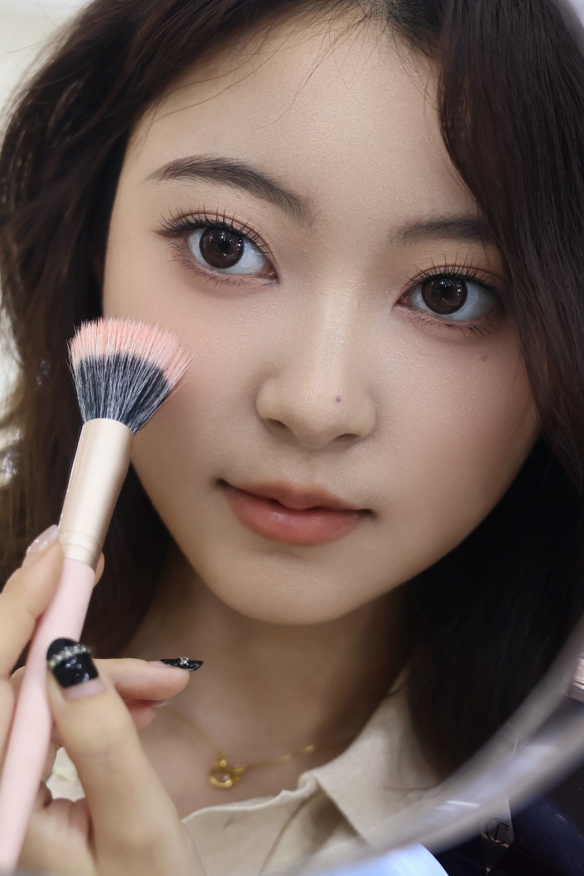日系女生裸妆图片大全，清新自然妆容的秘密-第3张图片