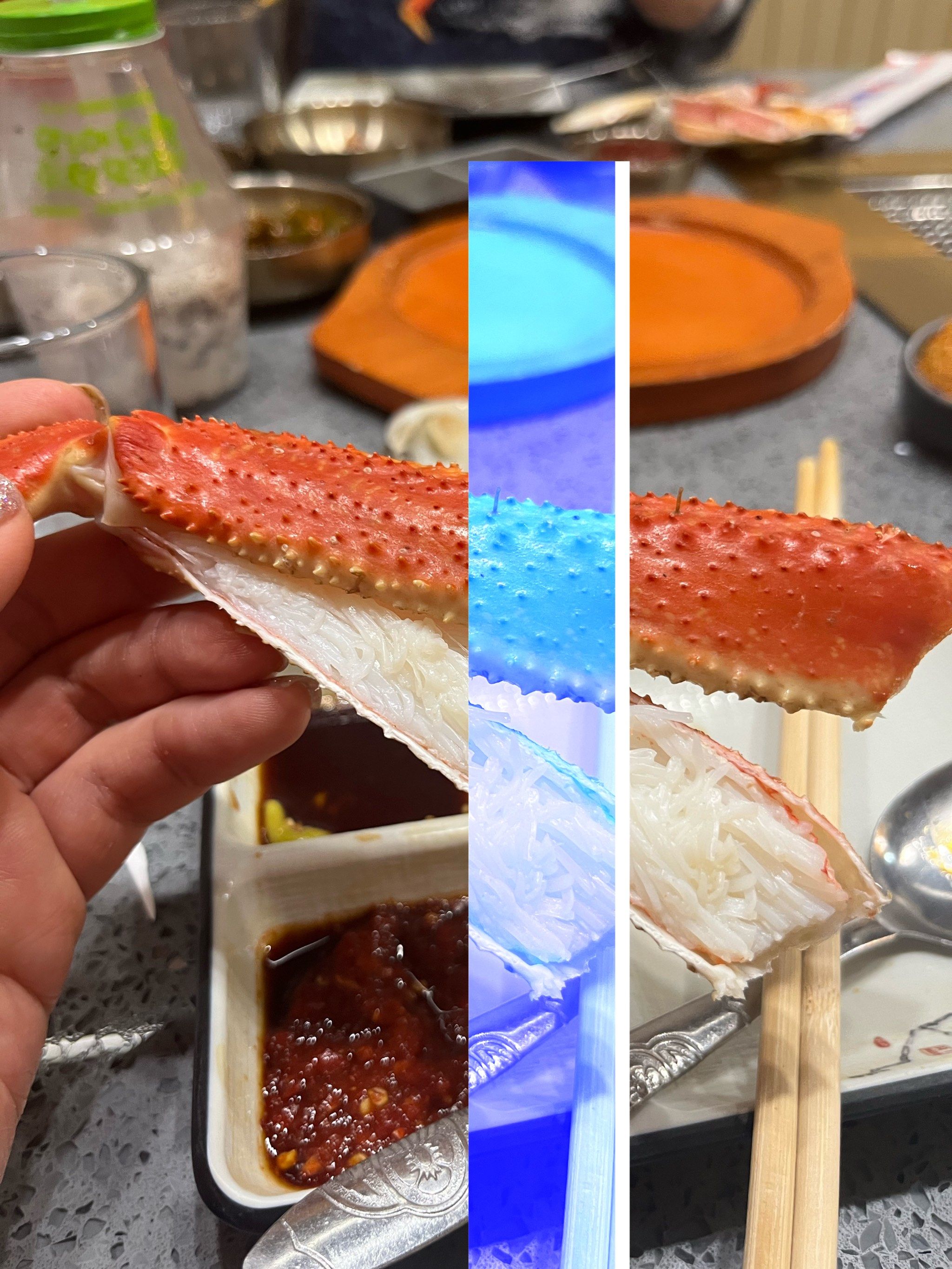探索美食的独特体验，扒开腿大口吃扇贝，感受不一样的美味与舒适-第1张图片
