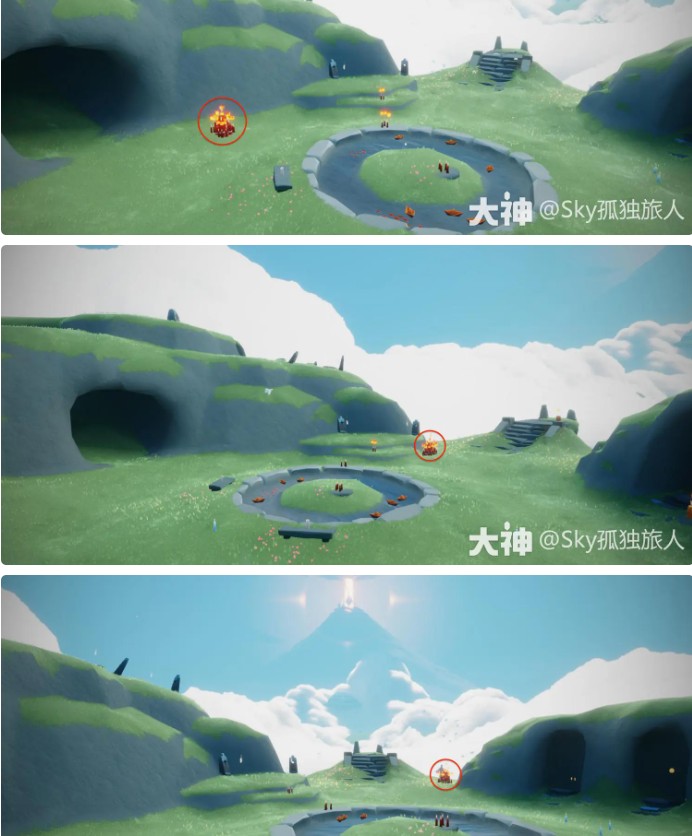 幽光山洞冥想——光遇的神秘之旅-第2张图片