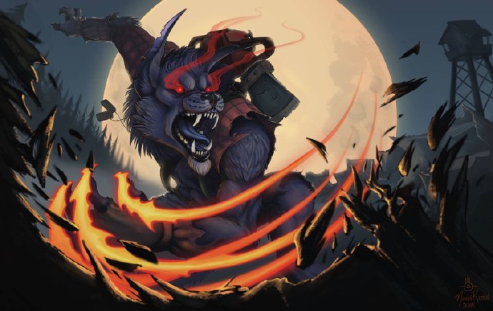 lol沃里克探索英雄联盟中的无畏战士——lol沃里克