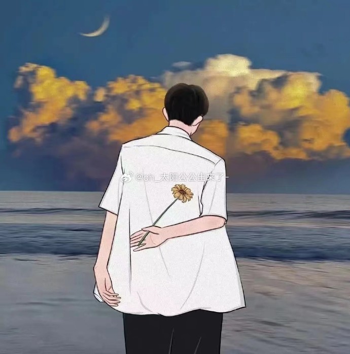 情侣头像背后的故事，男生与女生胸前的独特情感-第2张图片