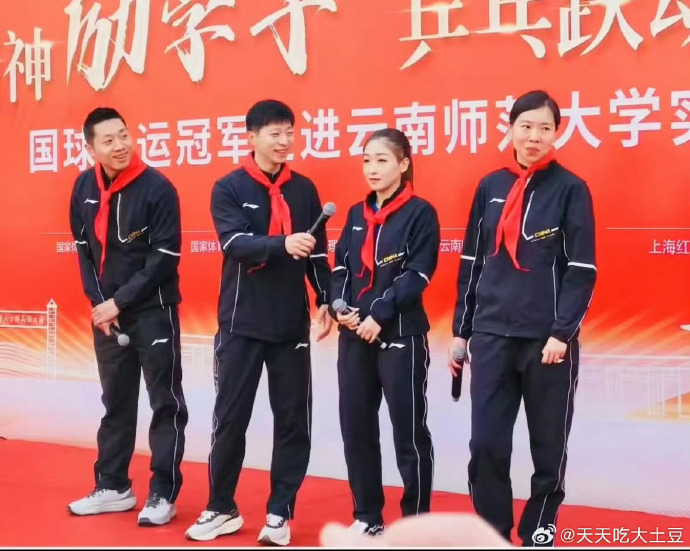 杨紫安慰许昕刘诗雯杨紫的温暖慰藉，许昕刘诗雯的力量源泉-第2张图片