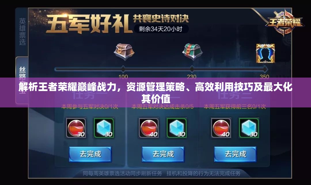 王者荣耀荣耀战区王者荣耀荣耀战区，策略与荣耀的交汇点-第2张图片