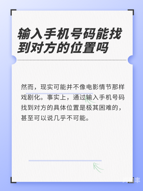怎么查找对方手机号位置在哪如何查找对方手机号位置，实用指南-第2张图片