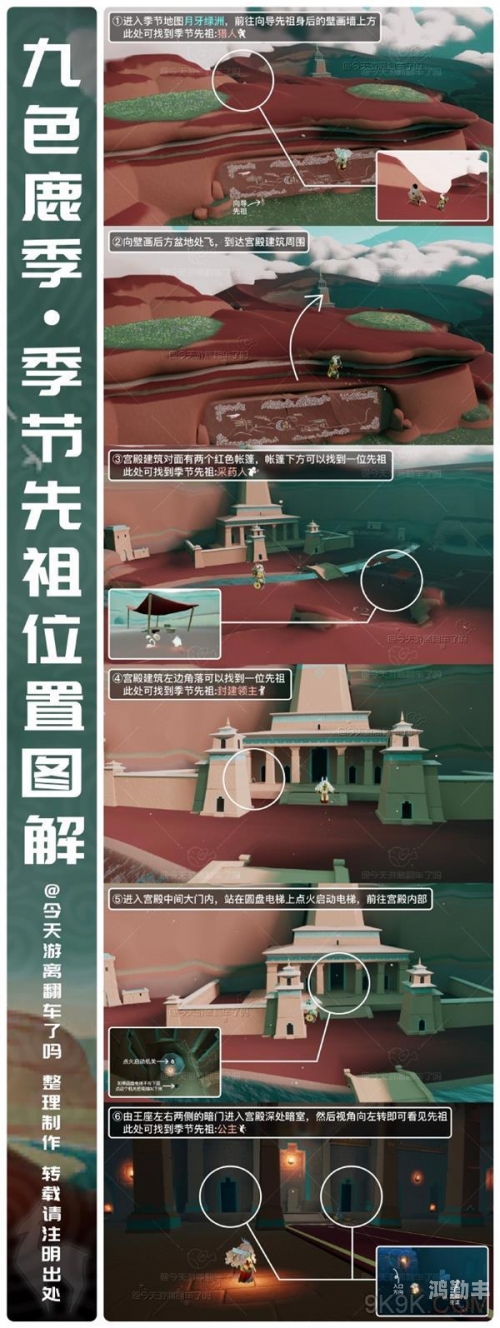 光遇深海季先祖位置全攻略