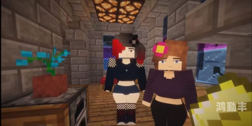 我的世界珍妮slipperyT动画原版我的世界中的珍妮与SlipperyT-第1张图片