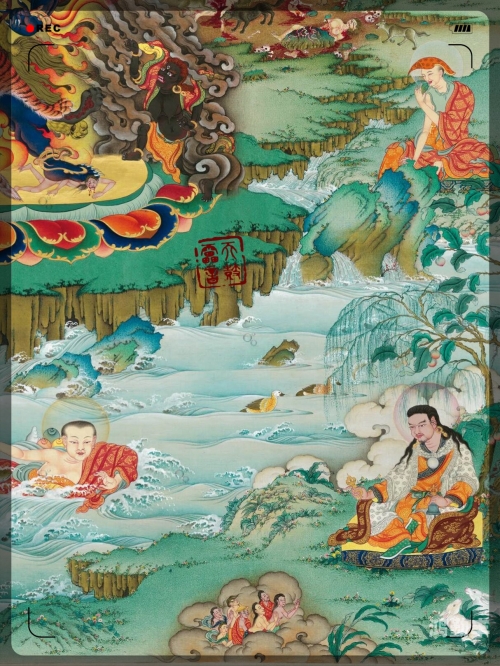 金刚杵灌顶肉莲花金刚杵与灌顶之秘，肉莲花的神秘传说-第1张图片