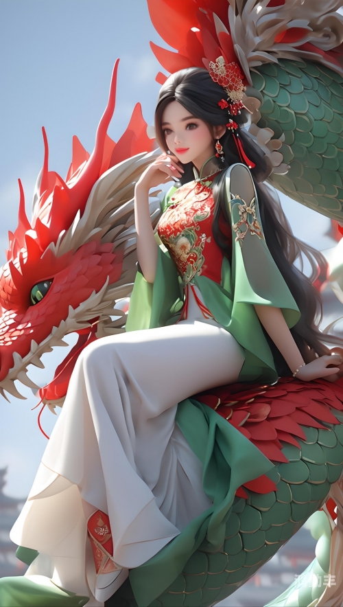 小龙女浪子心肉版浪妇小龙女，传统与现代交织的视觉冲击-第3张图片